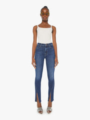 Women Straight | Mother Denim The Rascal Sliced Up Sneak - Mind Games