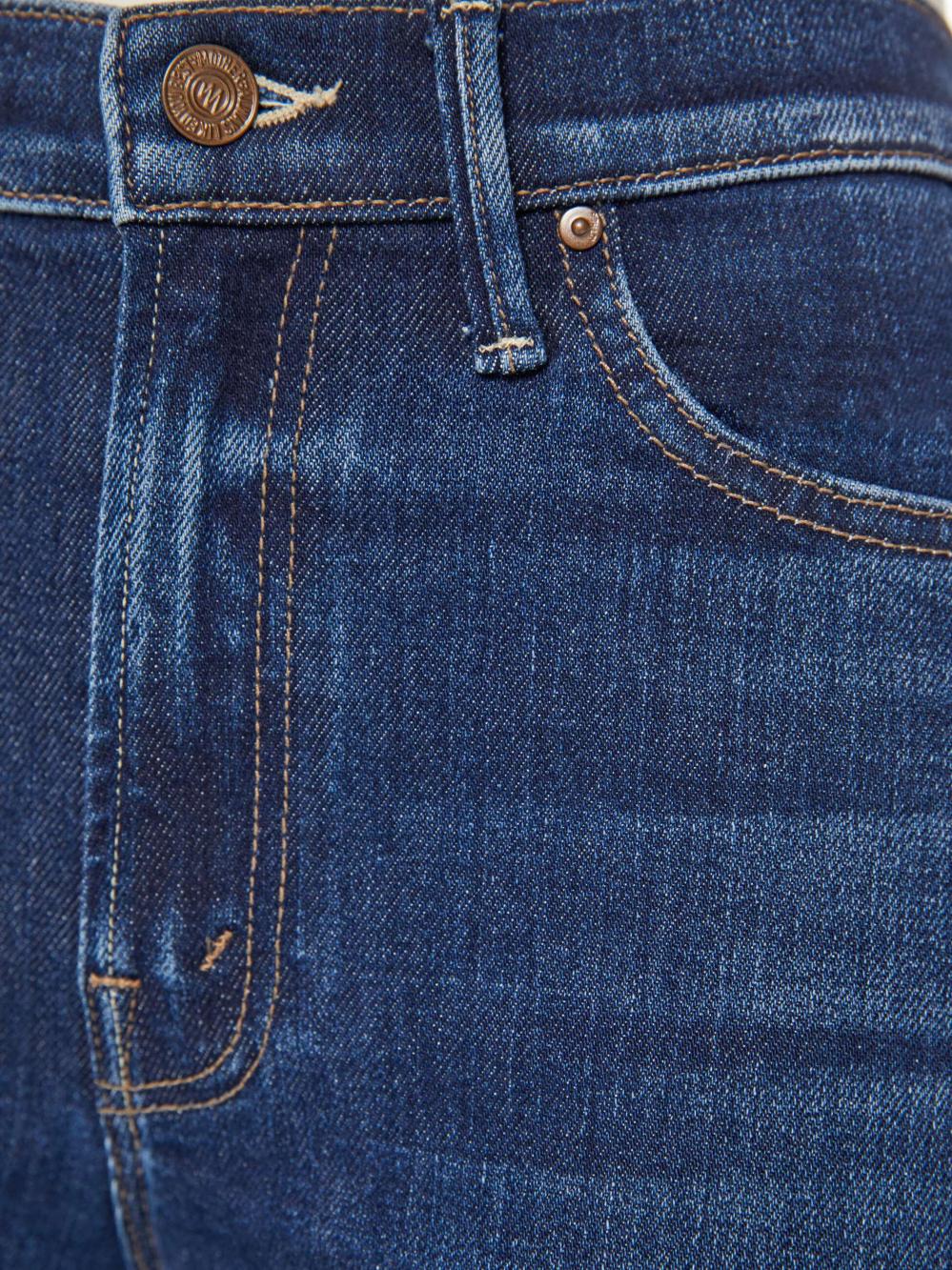 Women Straight | Mother Denim The Rascal Sliced Up Sneak - Mind Games