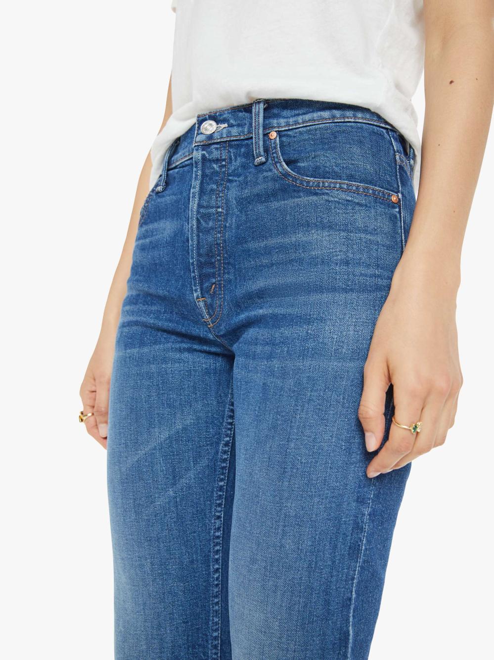 Women Straight | Mother Denim The Tomcat Ankle - Rugby Rodeo