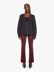 Women Sweaters | Mother Denim SABLYN Tischc Slouchy Cardigan - Bordeaux Multi