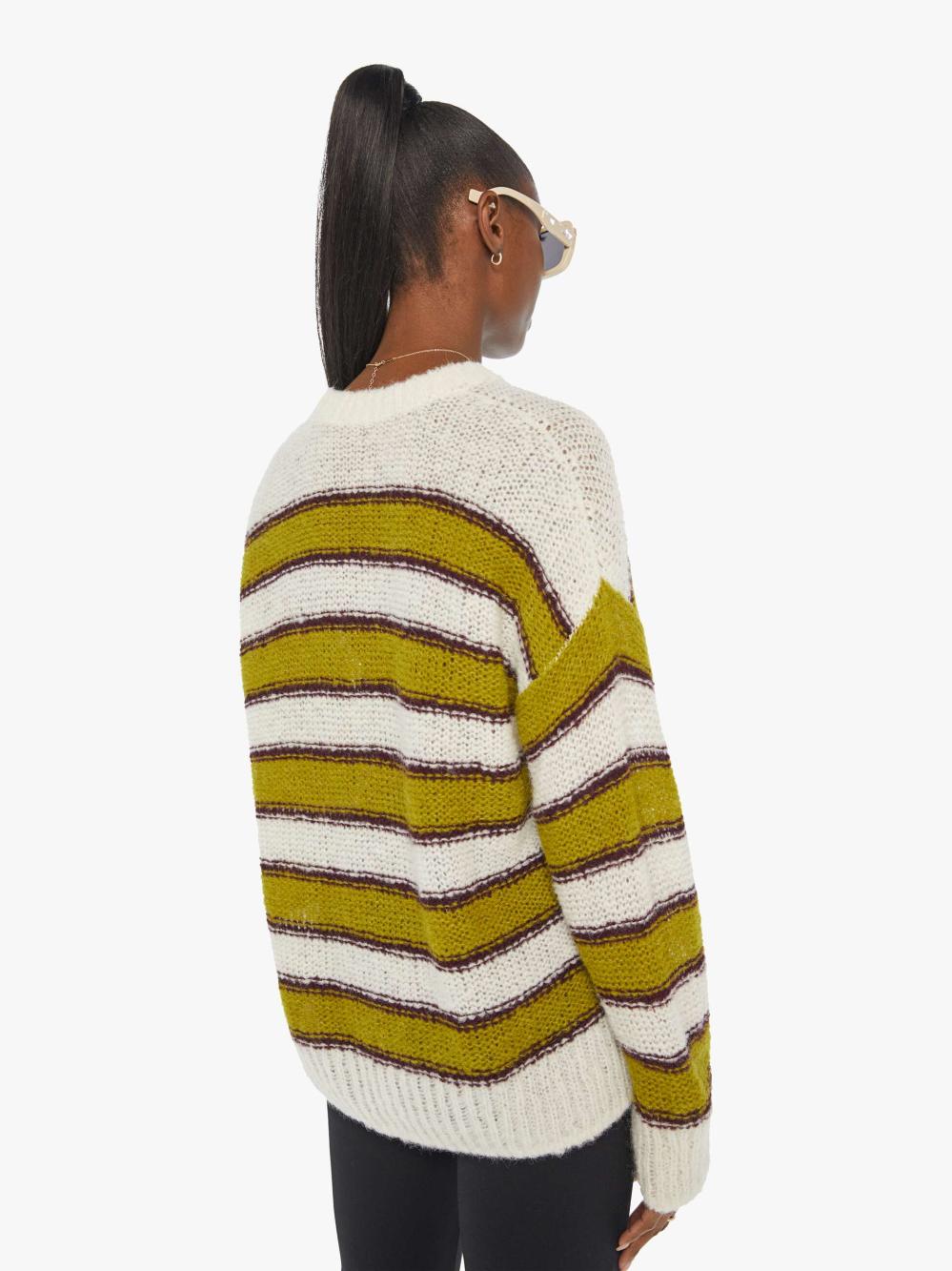 Women Sweaters | Mother Denim The Biggie Jumper - Swipe Stripe