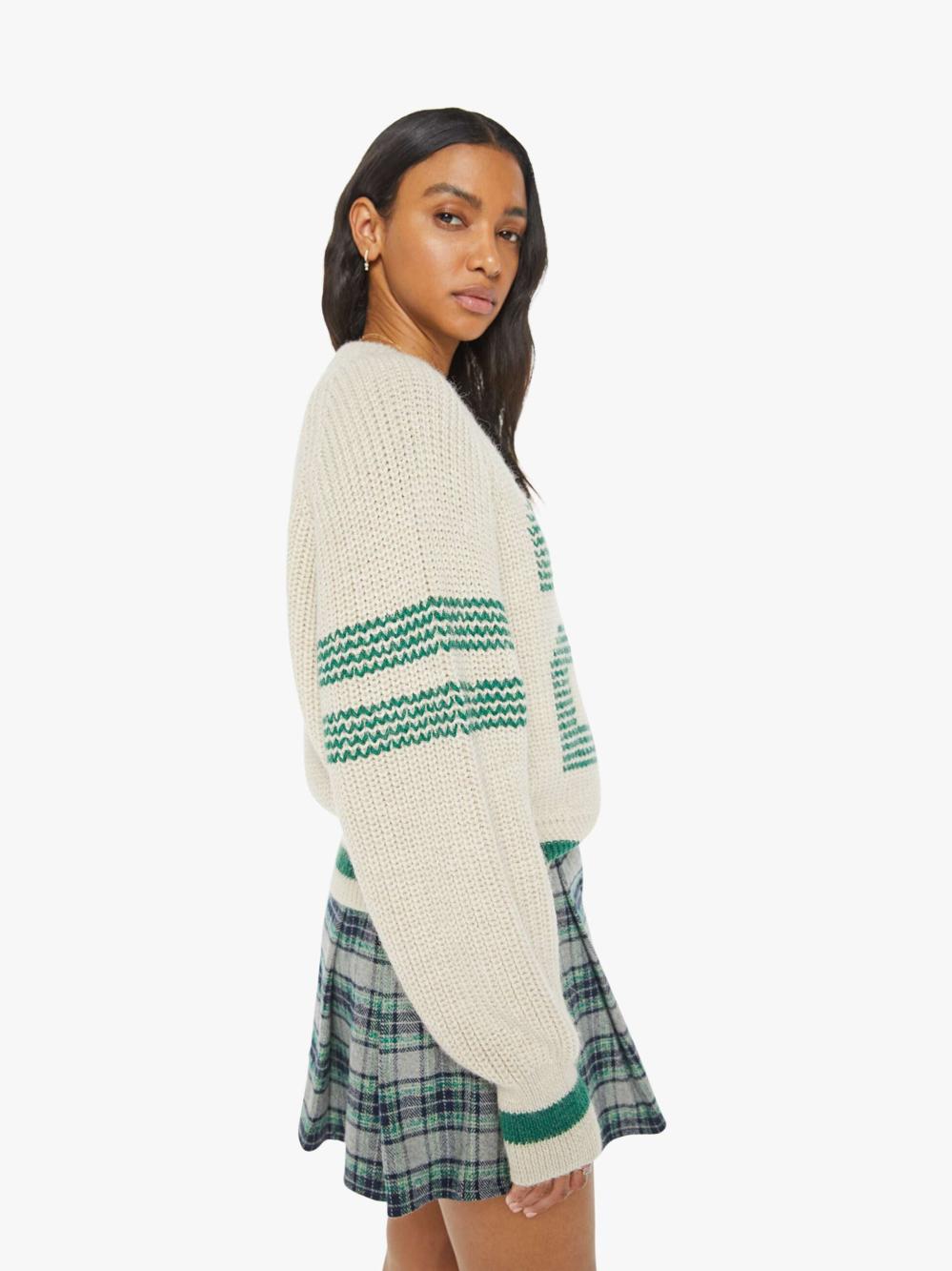 Women Sweaters | Mother Denim The Fisherman Concert - Birds Eye View