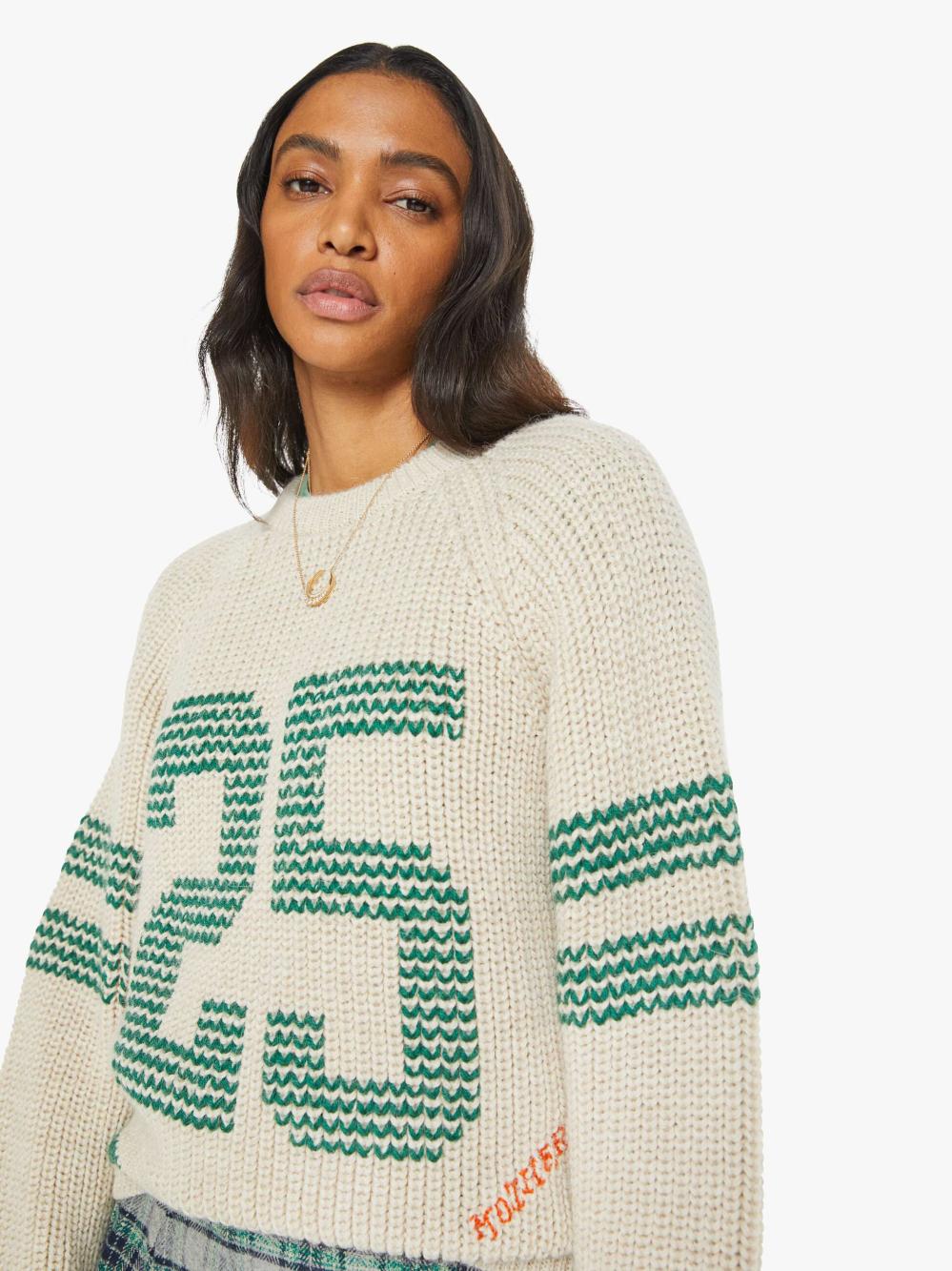 Women Sweaters | Mother Denim The Fisherman Concert - Birds Eye View