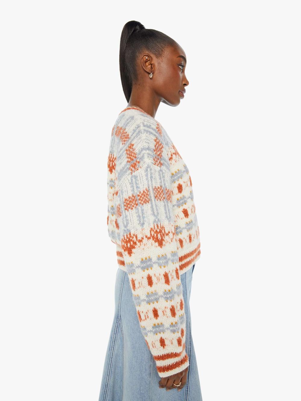 Women Sweaters | Mother Denim The Long Drop Pullover - Dharma Karma