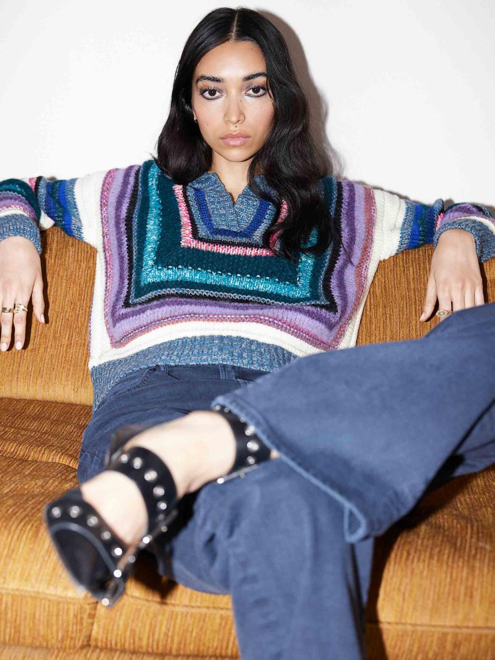 Women Sweaters | Mother Denim The Off The Top - All The Feels