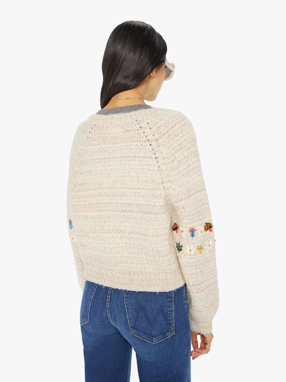 Women Sweaters | Mother Denim The Raglan Bell - Don't Eat The Daisies