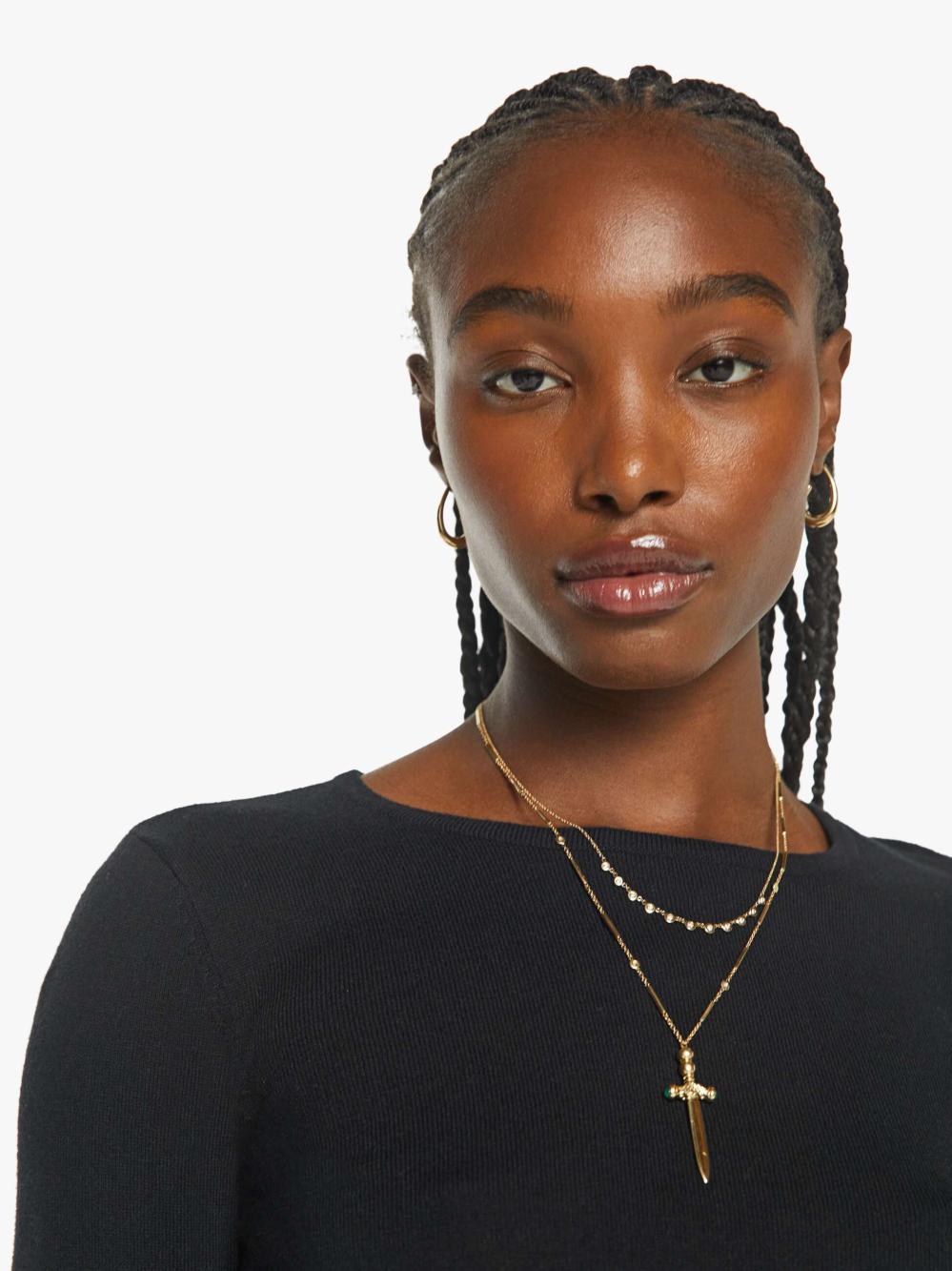 Women Sweaters | Mother Denim XiRENA Crew Sweater - Black