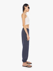 Women Sweatpants | Mother Denim Cloney Rainbow Management Sweatpants - Navy
