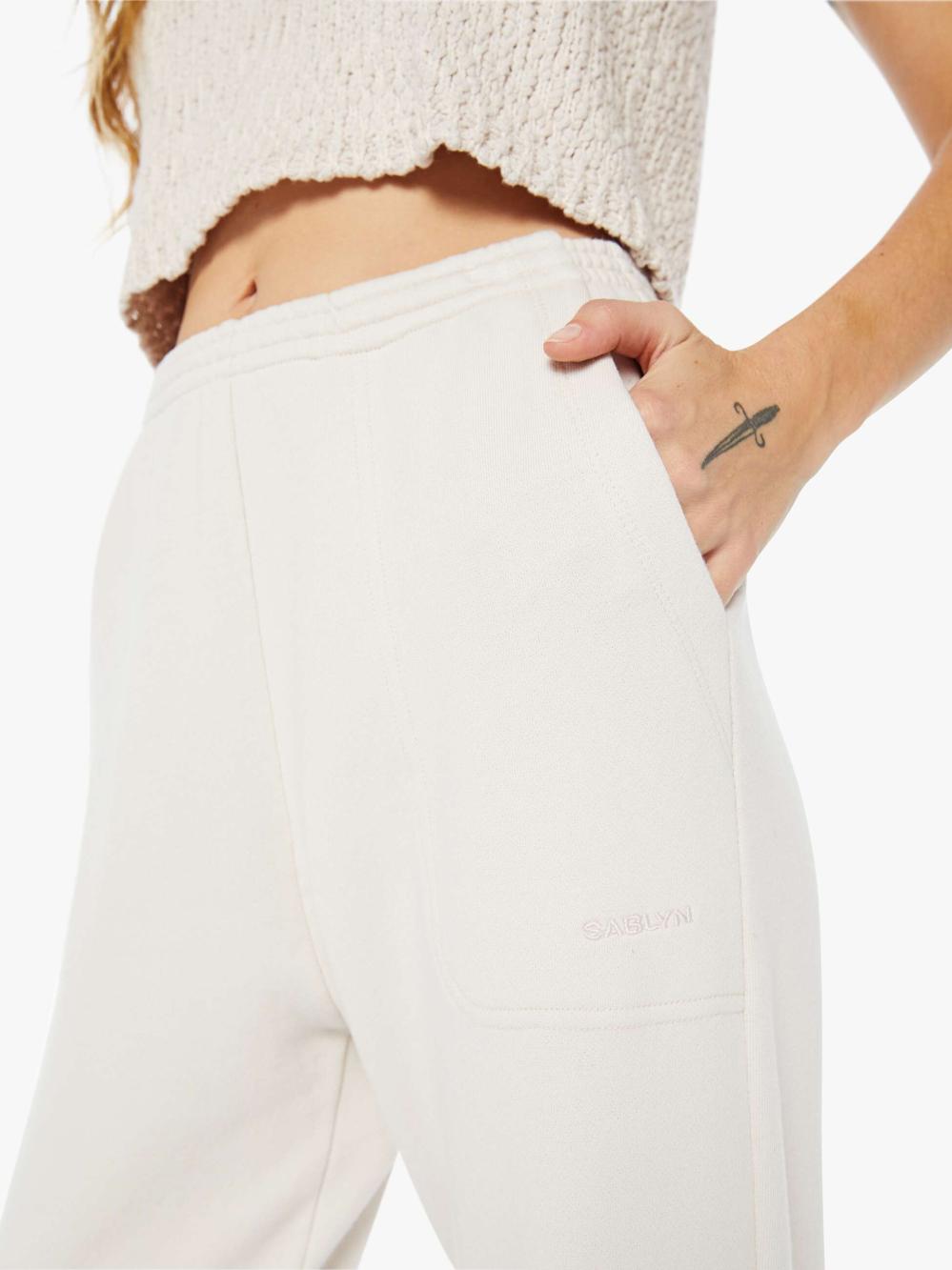 Women Sweatpants | Mother Denim SABLYN MASON SWEATPANT W POCKETS LUNAR