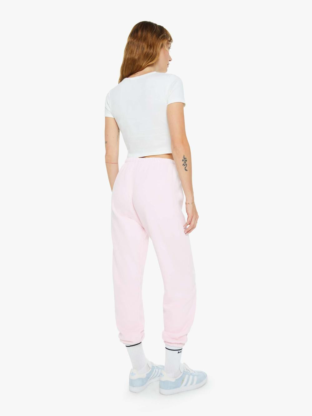 Women Sweatpants | Mother Denim SPRWMN Heart Sweatpant - Ballet