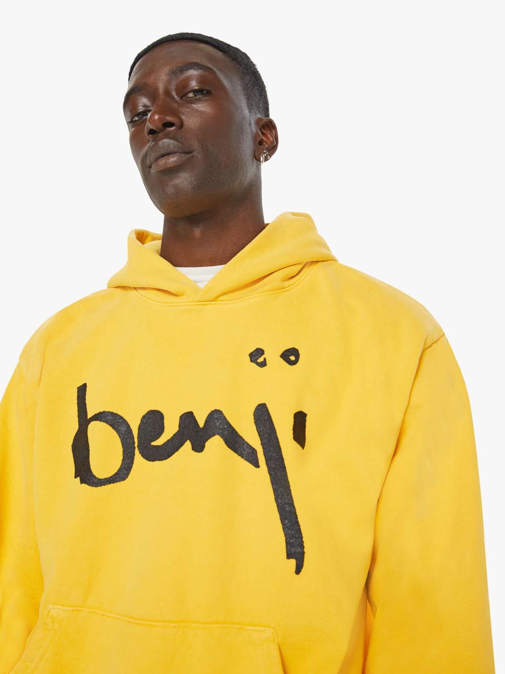 Women Sweatshirts | Mother Denim Cloney Benji Pull Over Hoodie - Mustard