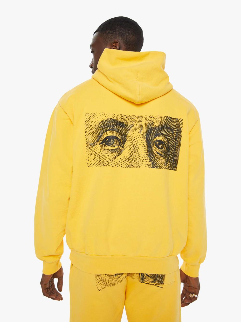 Women Sweatshirts | Mother Denim Cloney Benji Pull Over Hoodie - Mustard