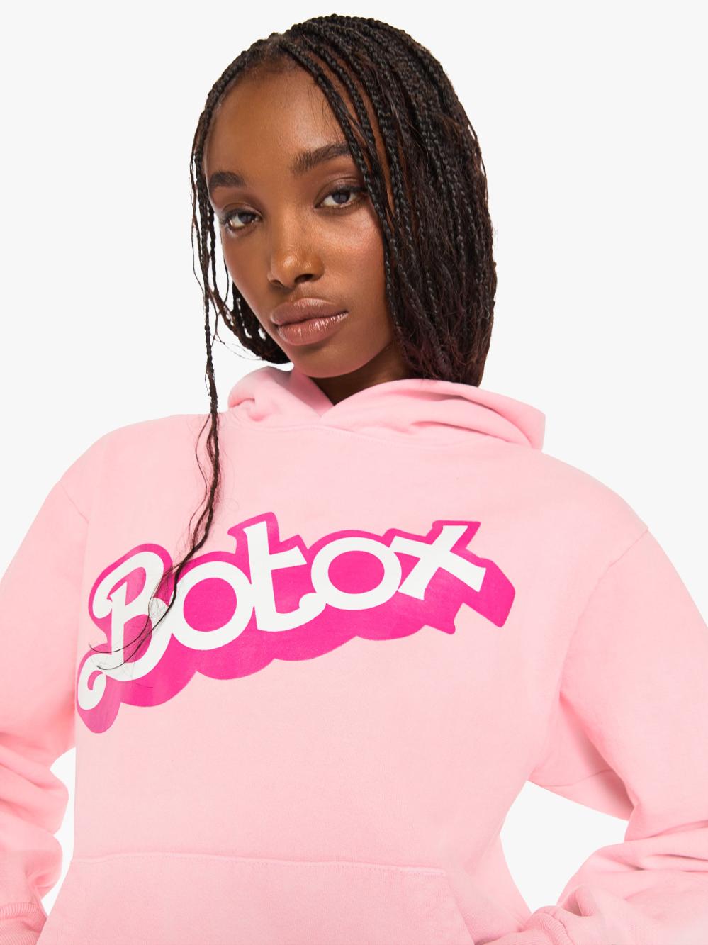 Women Sweatshirts | Mother Denim Cloney Botox Hoodie - Pink