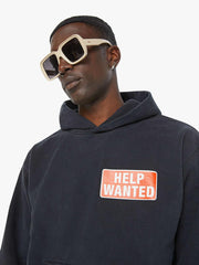 Women Sweatshirts | Mother Denim Cloney Therapy Pull Over Hoodie - Black