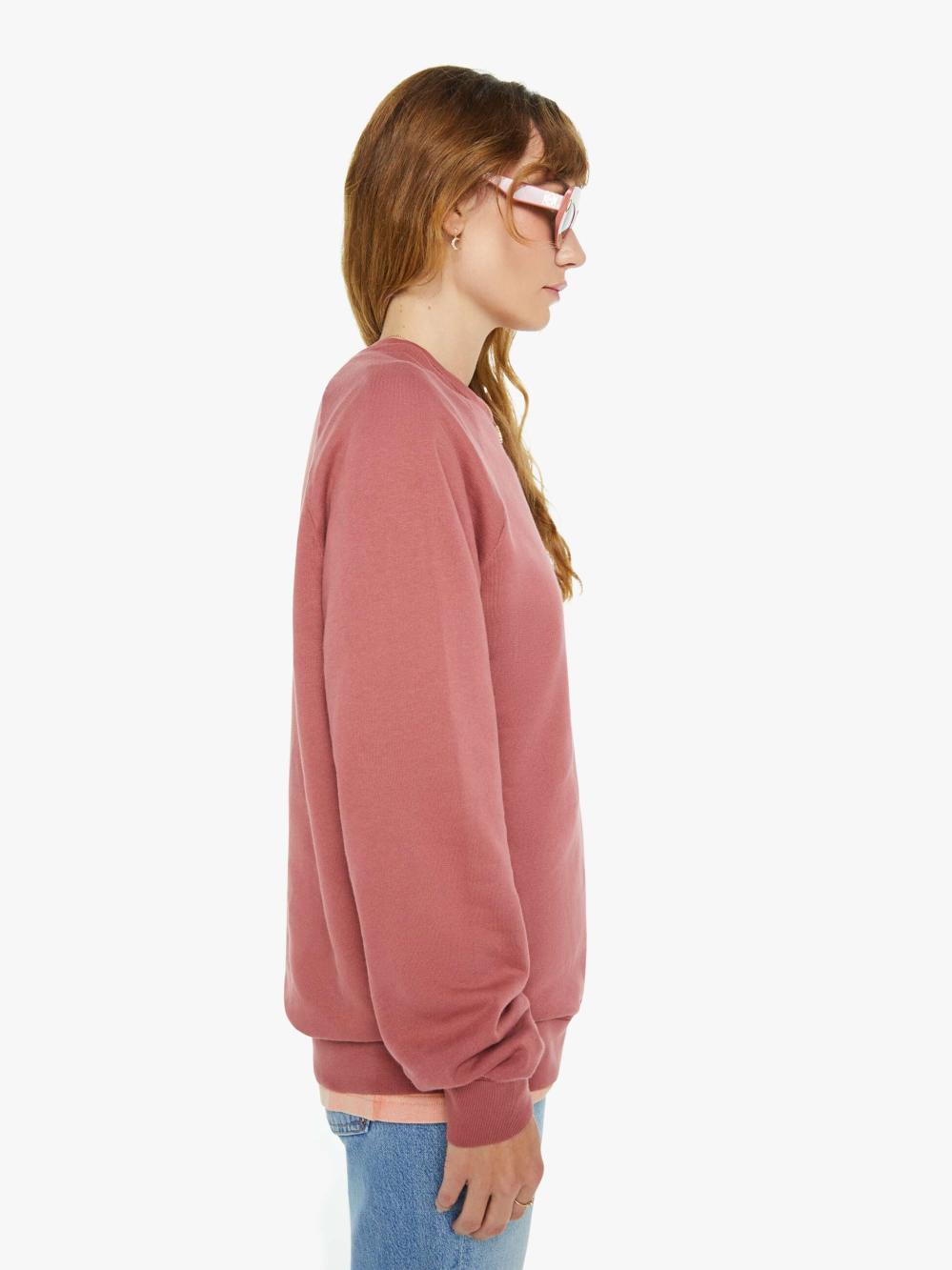 Women Sweatshirts | Mother Denim La Paz Cunha Sweatshirt - Marsala