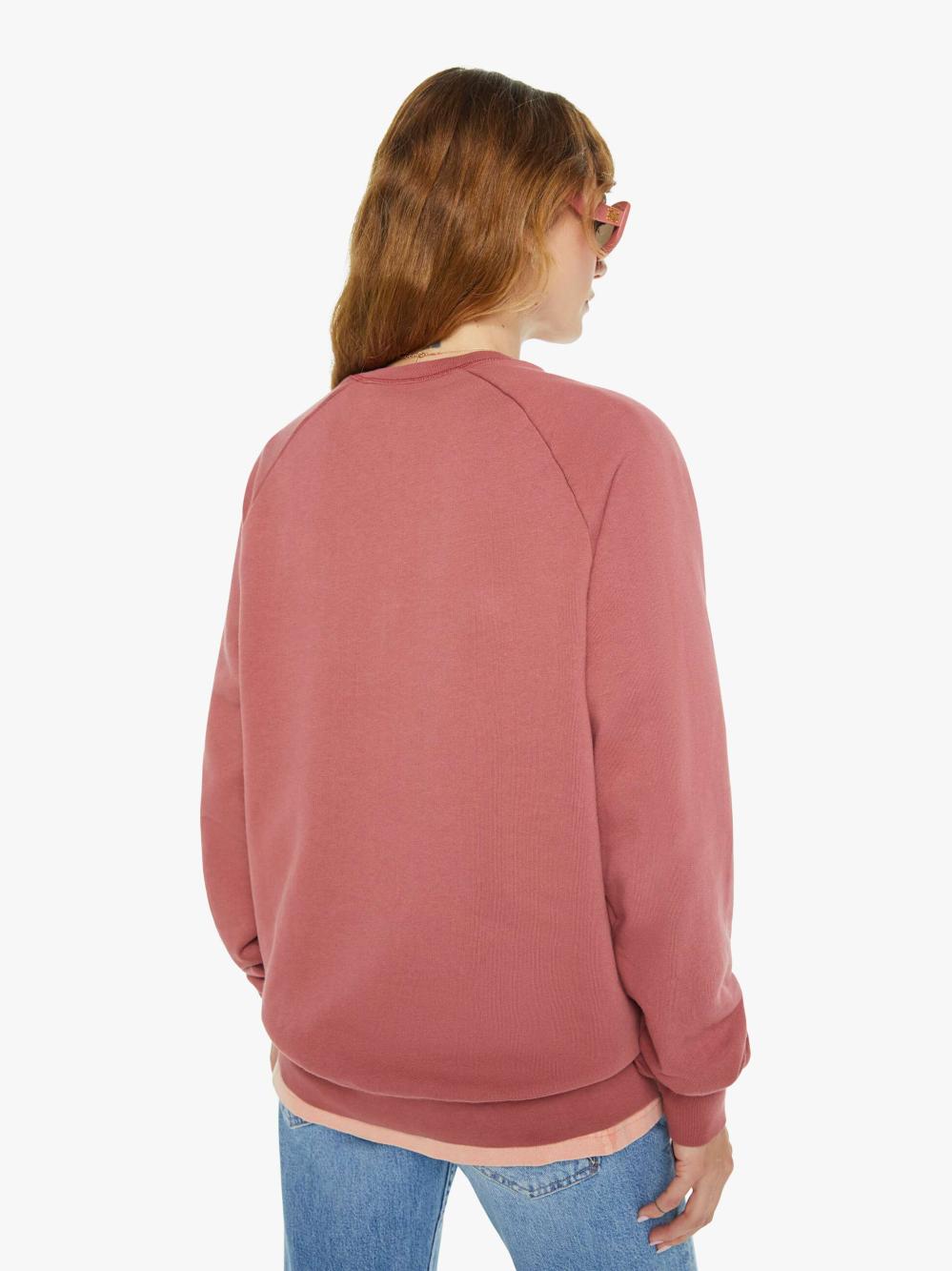 Women Sweatshirts | Mother Denim La Paz Cunha Sweatshirt - Marsala