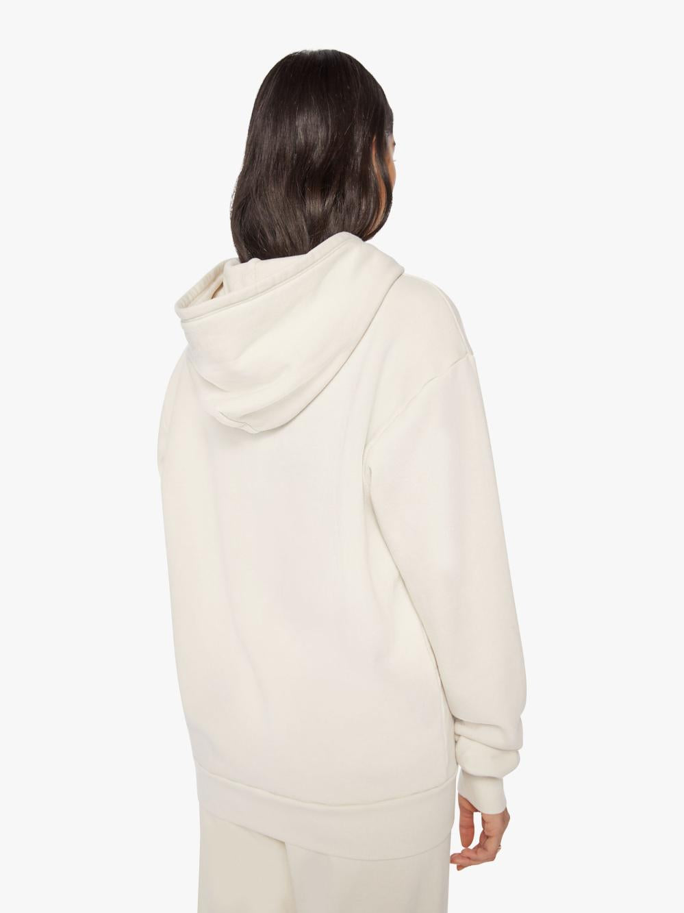 Women Sweatshirts | Mother Denim SPRWMN Heart Hoodie - Vintage White