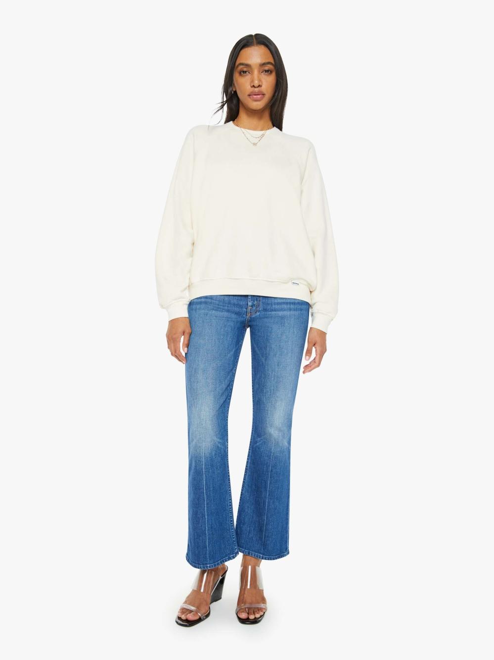 Women Sweatshirts | Mother Denim The Biggie Concert - Cream