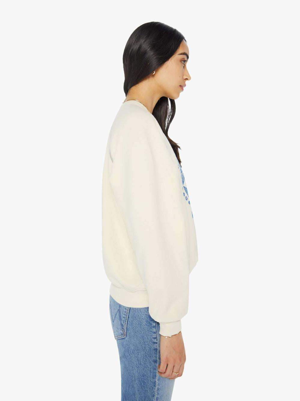 Women Sweatshirts | Mother Denim The Biggie Concert - For The Trees