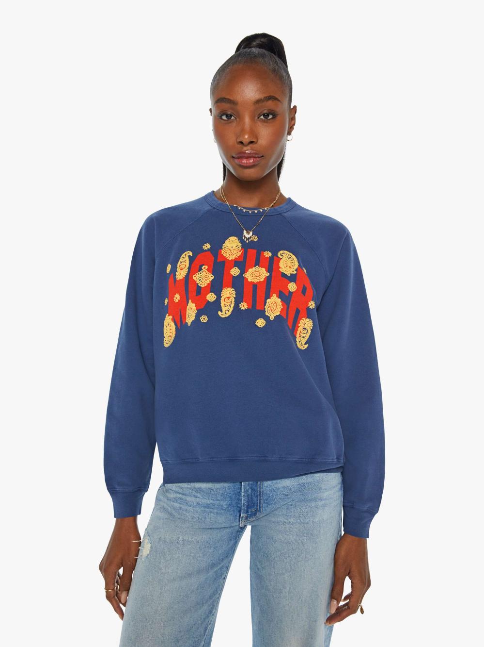 Women Sweatshirts | Mother Denim The Biggie Concert - MOTHER Paisley