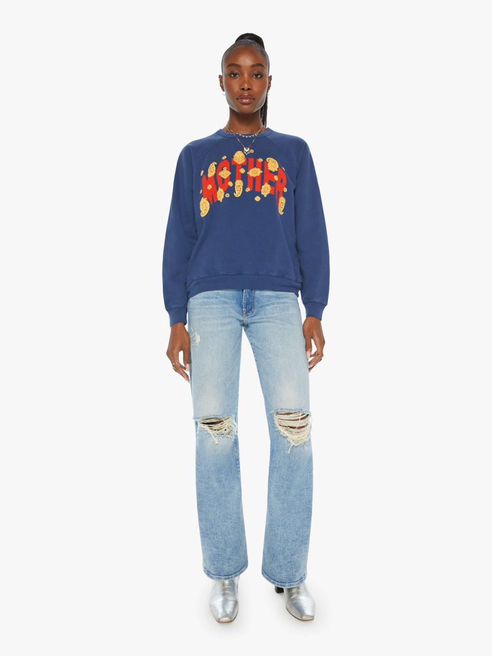 Women Sweatshirts | Mother Denim The Biggie Concert - MOTHER Paisley