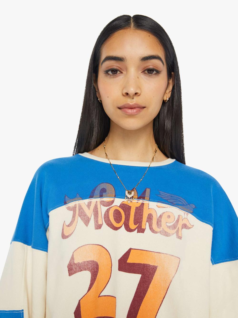 Women Sweatshirts | Mother Denim The Champ Pull Over - MOTHER 27