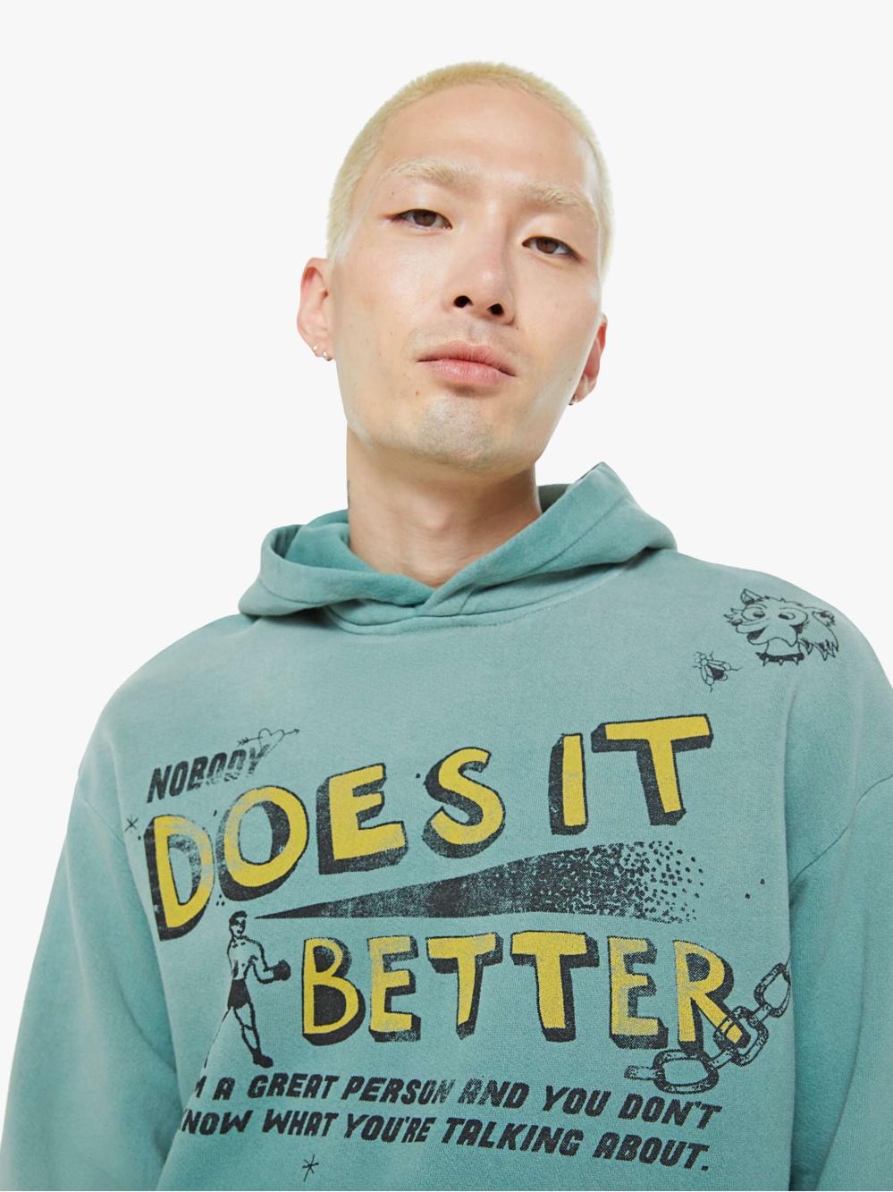 Women Sweatshirts | Mother Denim The Oversized Hoodie - Nobody Does It Better