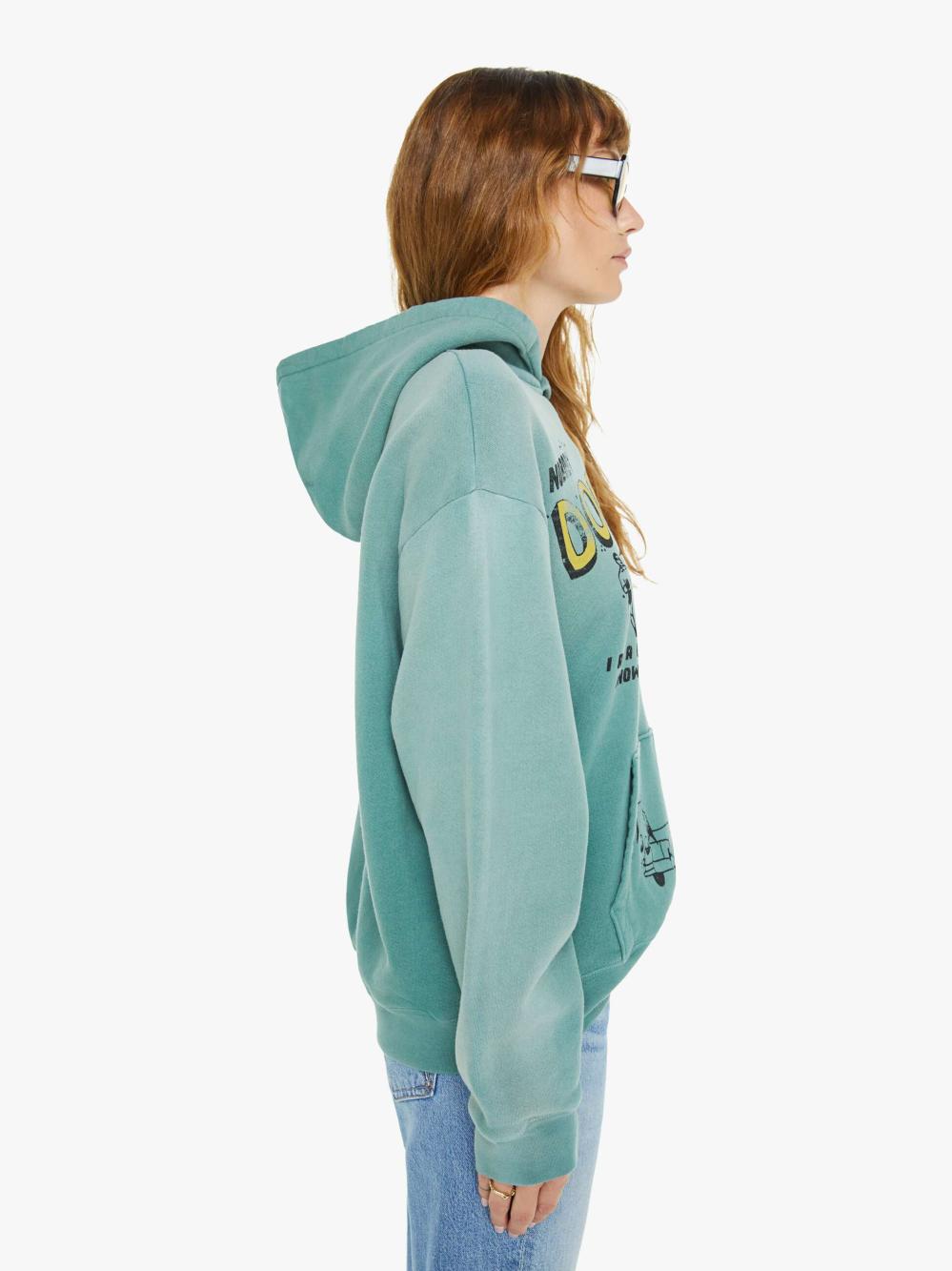 Women Sweatshirts | Mother Denim The Oversized Hoodie - Nobody Does It Better