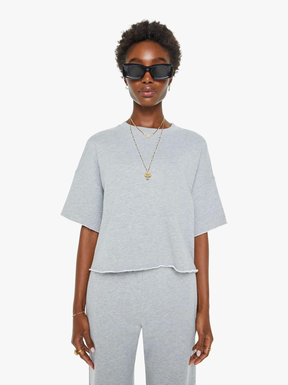 Women Sweatshirts | Mother Denim XiRENA Romeo Sweatshirt - Heather Grey