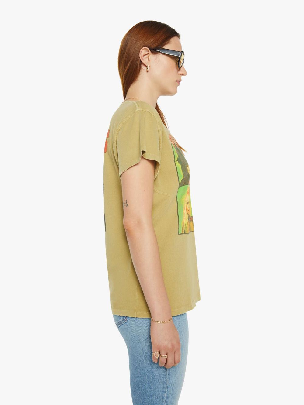 Women Tees / Tanks | Mother Denim MadeWorn Motley Crue Tee - Sand