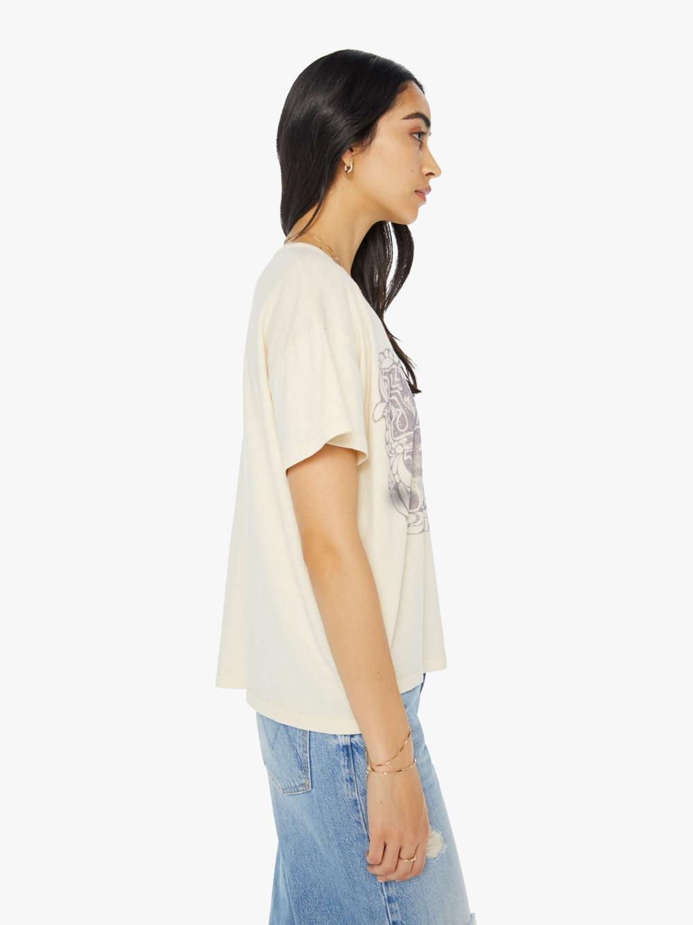 Women Tees / Tanks | Mother Denim The Big Deal - White Sixth Sense