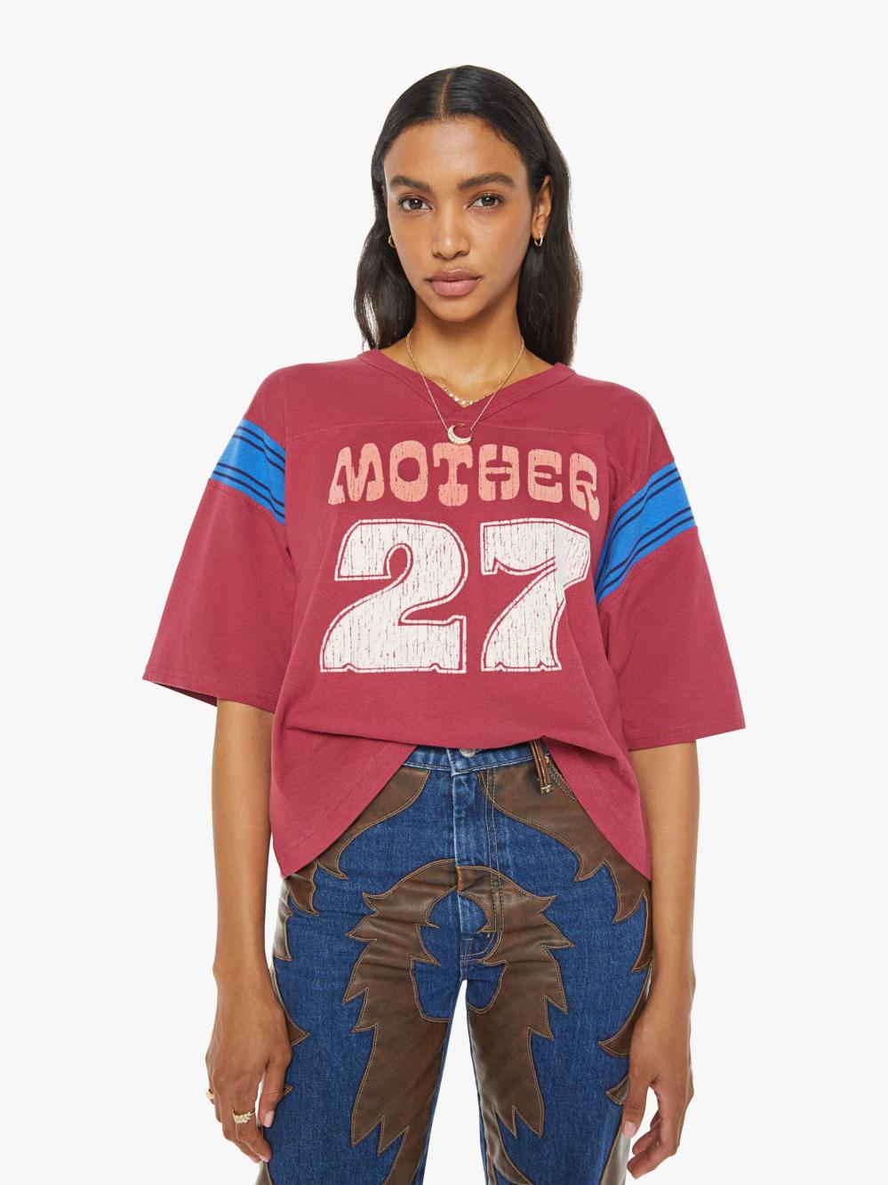 Women Tees / Tanks | Mother Denim The Blitz - MOTHER Athletics