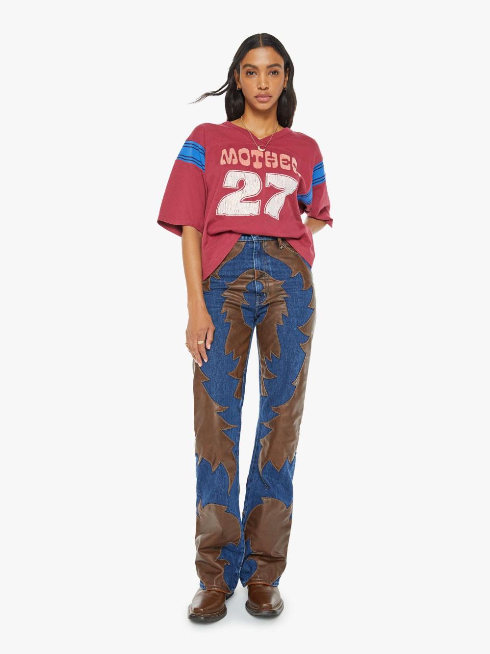 Women Tees / Tanks | Mother Denim The Blitz - MOTHER Athletics