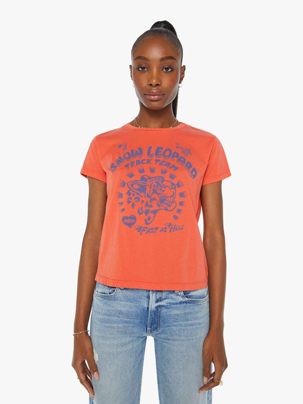 Women Tees / Tanks | Mother Denim The Boxy Goodie Goodie - Fast As Hell