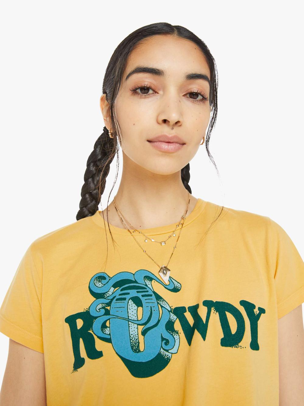 Women Tees / Tanks | Mother Denim The Boxy Goodie Goodie - Rowdy