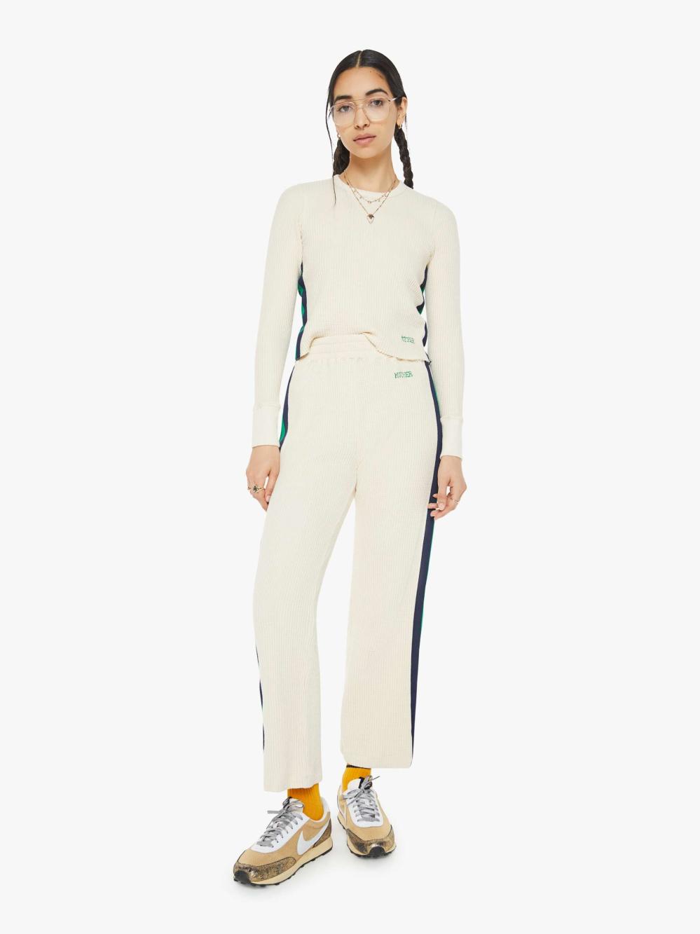 Women Tees / Tanks | Mother Denim The Itty Bitty Crew Crop - School Pick Up