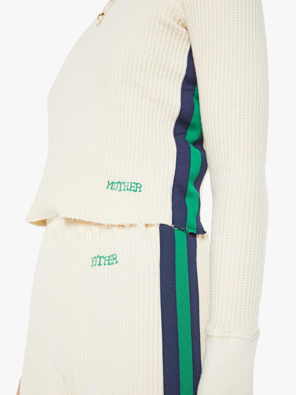 Women Tees / Tanks | Mother Denim The Itty Bitty Crew Crop - School Pick Up