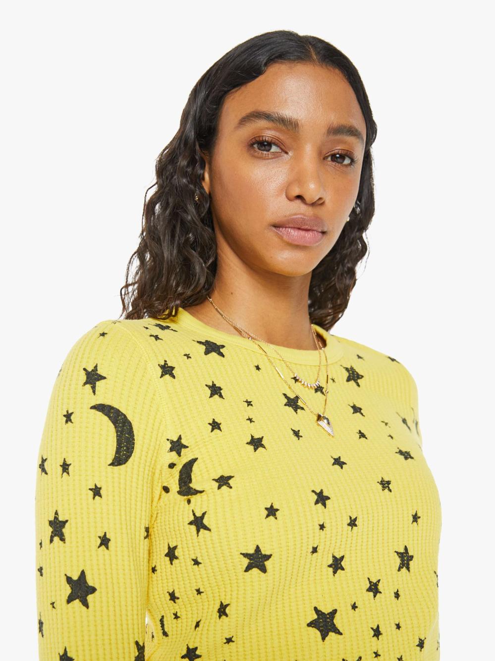 Women Tees / Tanks | Mother Denim The Itty Bitty Goodie Goodie Thermal - Star Power