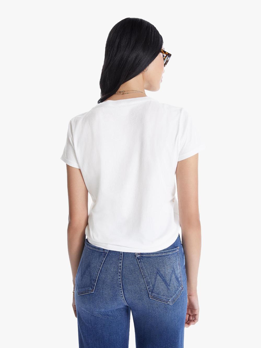 Women Tees / Tanks | Mother Denim THE LIL GOODIE GOODIE -BRIGHT WHITE