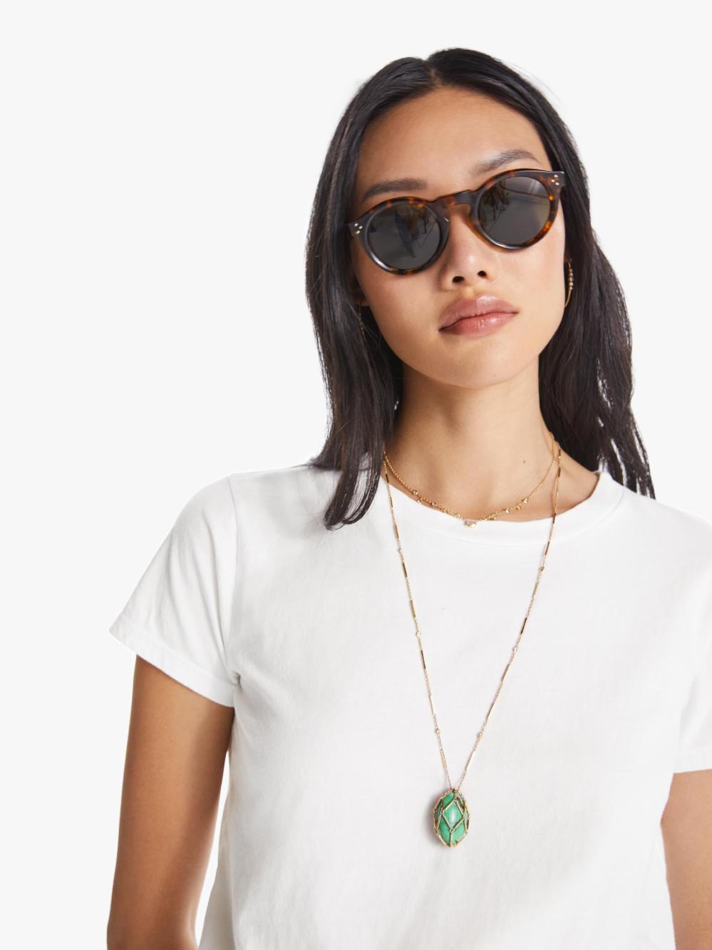 Women Tees / Tanks | Mother Denim THE LIL GOODIE GOODIE -BRIGHT WHITE