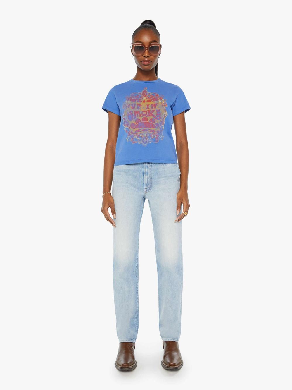 Women Tees / Tanks | Mother Denim The Lil Goodie Goodie - Up In Smoke