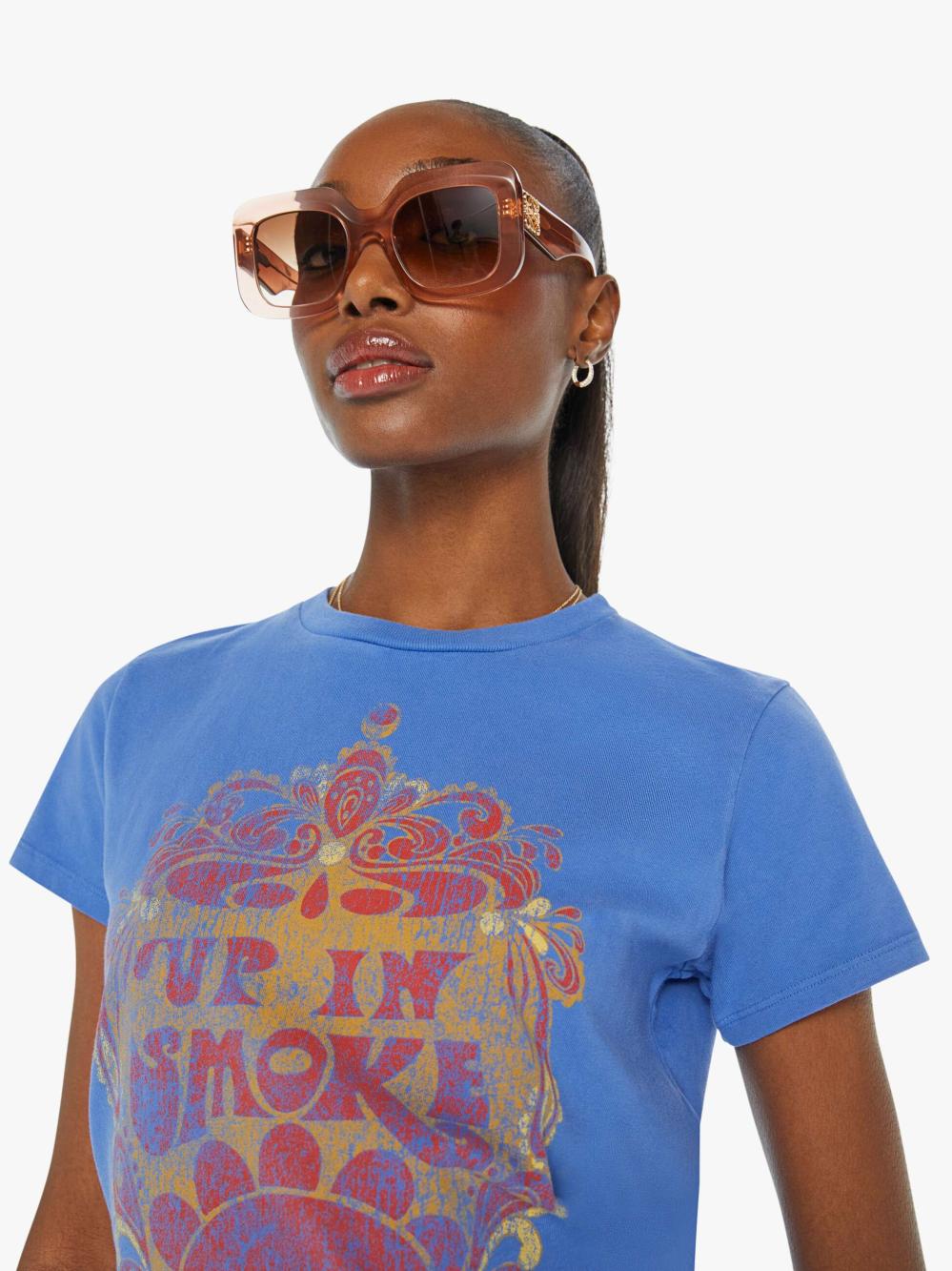 Women Tees / Tanks | Mother Denim The Lil Goodie Goodie - Up In Smoke