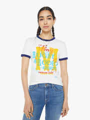 Women Tees / Tanks | Mother Denim The Lil Sinful Ringer - Rugby &amp; Rodeo