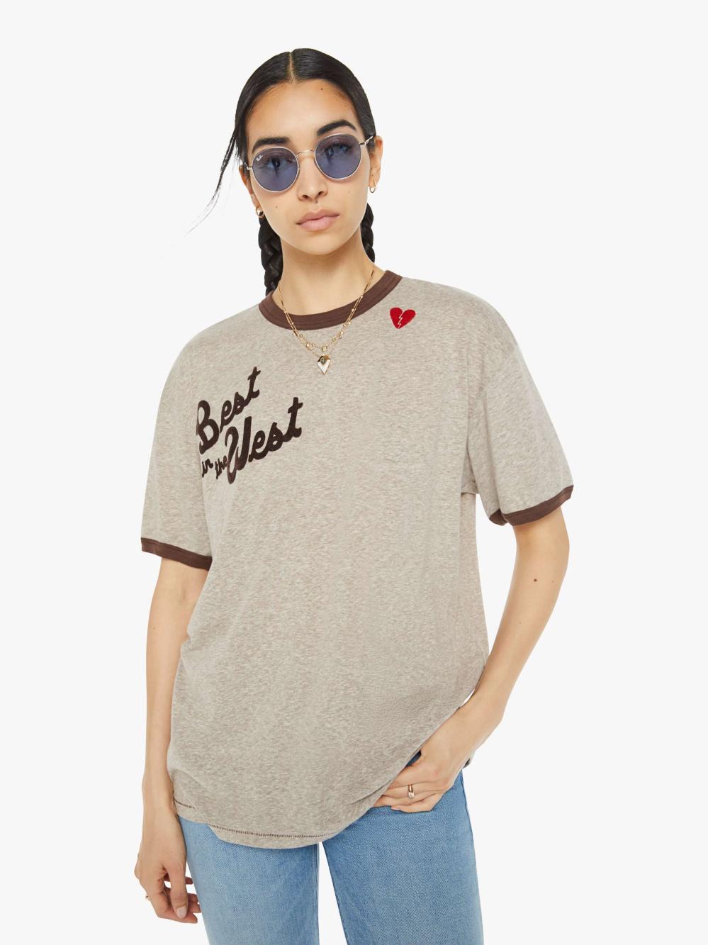 Women Tees / Tanks | Mother Denim The Lowdown Ringer - Best West