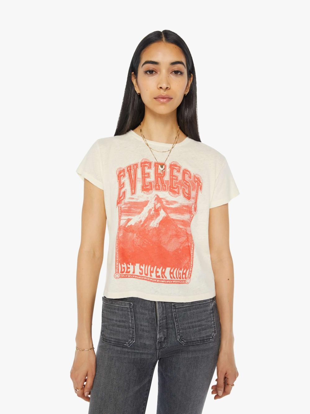 Women Tees / Tanks | Mother Denim The Sinful - Get Super High