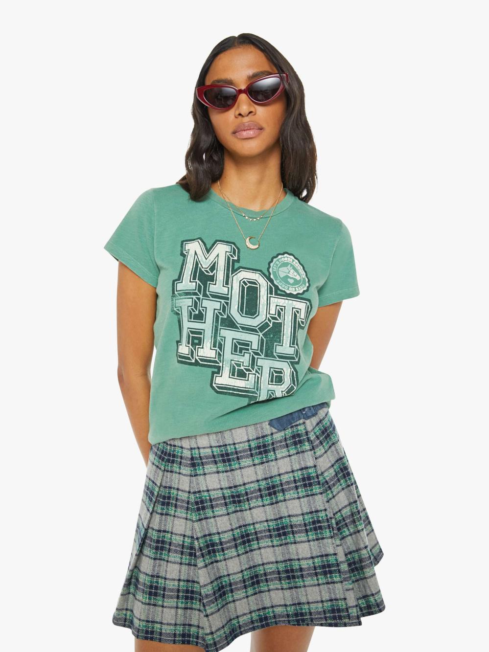 Women Tees / Tanks | Mother Denim The Sinful - MOTHER Crest