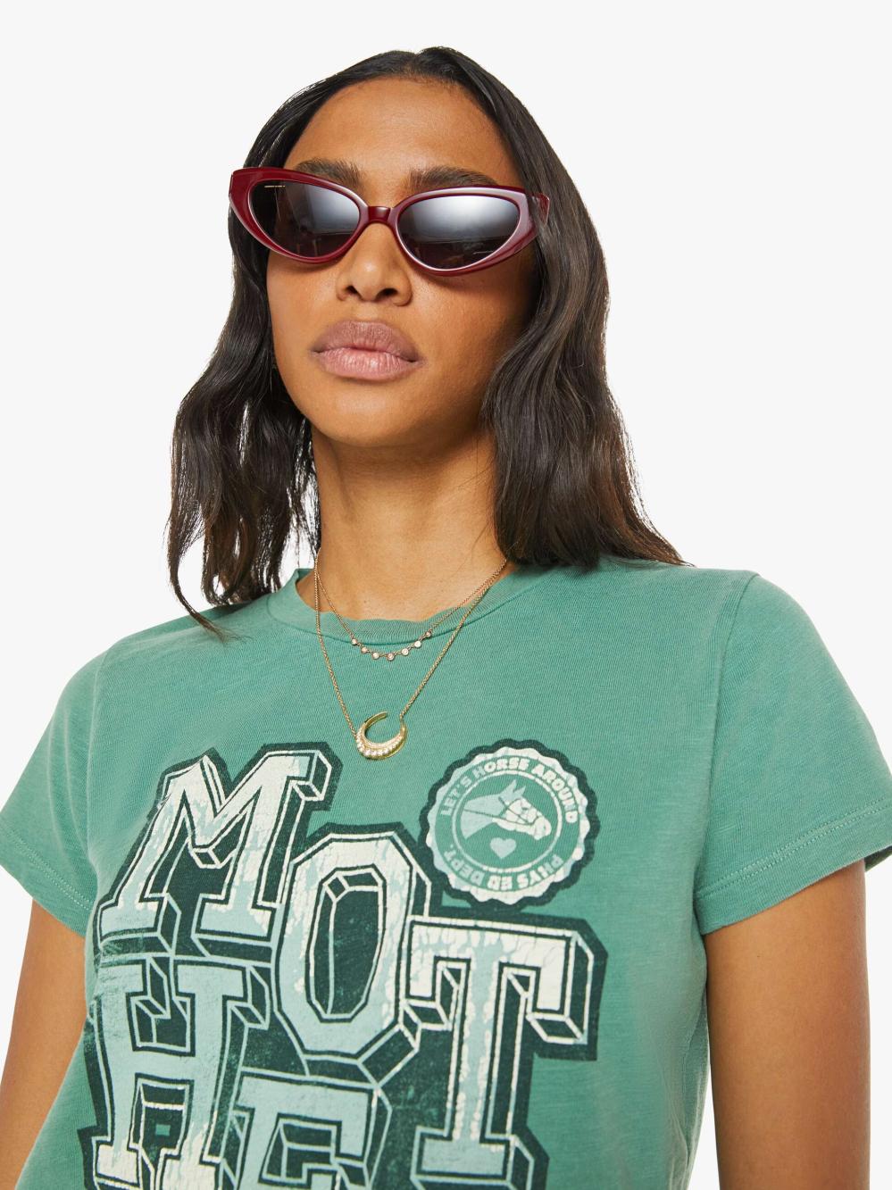 Women Tees / Tanks | Mother Denim The Sinful - MOTHER Crest