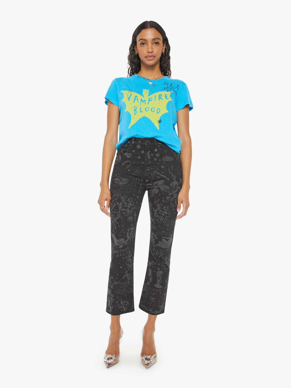 Women Tees / Tanks | Mother Denim The Sinful - Vampire Blood