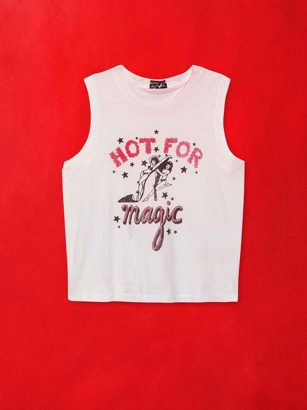 Women Tees / Tanks | Mother Denim The Strong And Silent Type - Hot For Magic