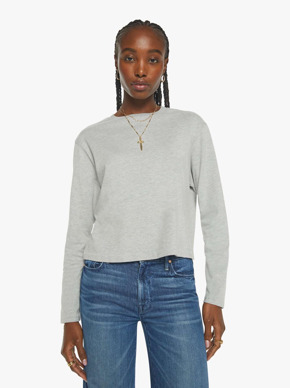 Women Tees / Tanks | Mother Denim XiRENA Terrance Tee - Heather Grey